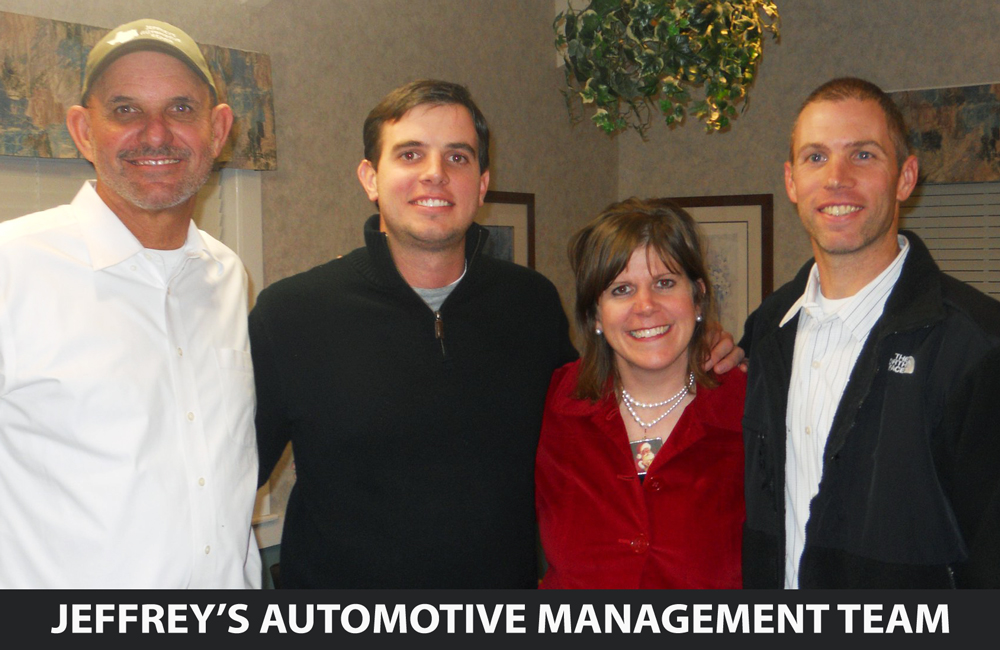 Jeffrey's Management Team - We are Family-Owned and Operated!