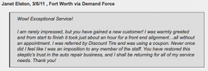 Jeffrey's Automotive Customer Testimonial