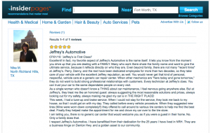 Review from Nika Maples on Insider Pages