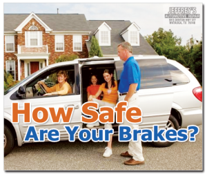 Fort Worth Mechanic: How Safe Are Your Brakes This Summer?