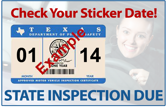 Jeffrey's Automotive State Inspection January 2014