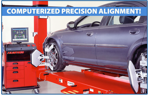 Jeffrey’s employs two Hunter 811 Laser Wheel Alignment Systems on site ensuring our customers a precision alignment.