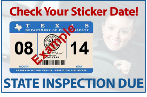 State Inspection Due – August 2014