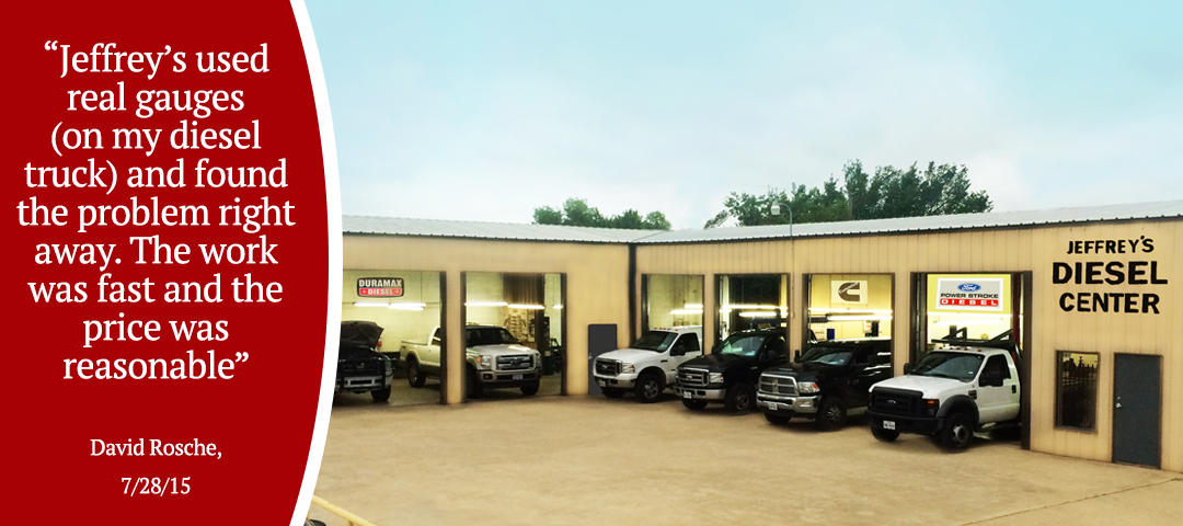 Jeffrey's Diesel Repair & Service - Fort Worth - Review