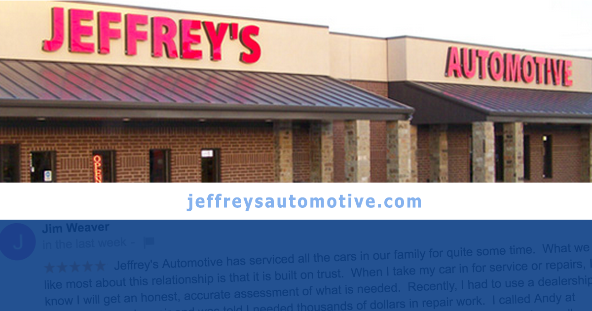 Keller customer of over 10 years is "very satisfied" with Jeffrey's