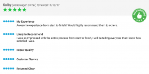 Collision Center & Body Shop Review