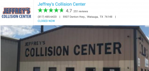 Jeffrey's Collision Center, Watauga, TX